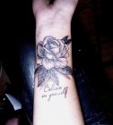 black grey