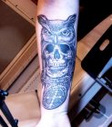 skull owl